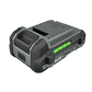 Black and gray FLEX FX0111-1 2.5Ah Lithium-Ion Battery with green indicator light