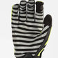 Black and gray striped Exxtremity Patrol Gloves 2.0 with hi-vis yellow accents