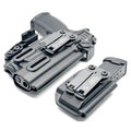 Black gun holster with magazine carrier for Sig P365-FUSE by Four Brothers Holsters