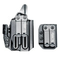 Black gun holsters for P365/P365X/P365XL with Streamlight TLR-7 by Four Brothers Holsters