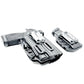 Black Sig P365-FUSE holster with magazine carrier for Streamlight TLR-7 X or HL-X on RH side