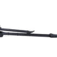 Black halligan bar for Tech Hammer, a single piece tool ideal for first responders
