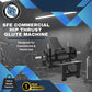 Black SFE Commercial Plate Loaded Hip Thrust Glute Machine for effective hip thrust workouts