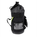 Black insulated bottle holder with adjustable straps for Personal Rope + Bailout Kit