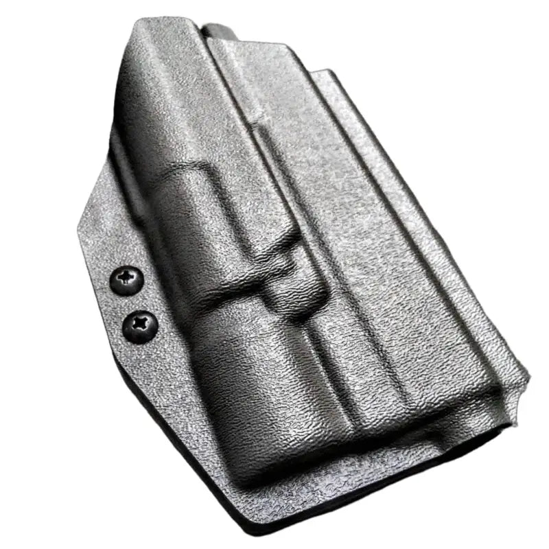 Black Kydex Multimount Holster X300-U A/B with two mounting screws for secure fit