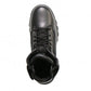 Black leather SWAT style lace-up boots with zippers from Hot Leathers BTM1012