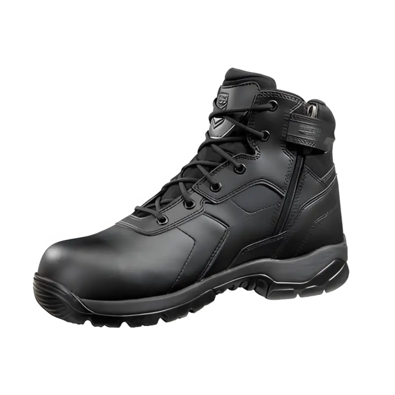 Black Diamond Battle Ops 6″ Waterproof Side Zip Tactical Boot with composite safety toe