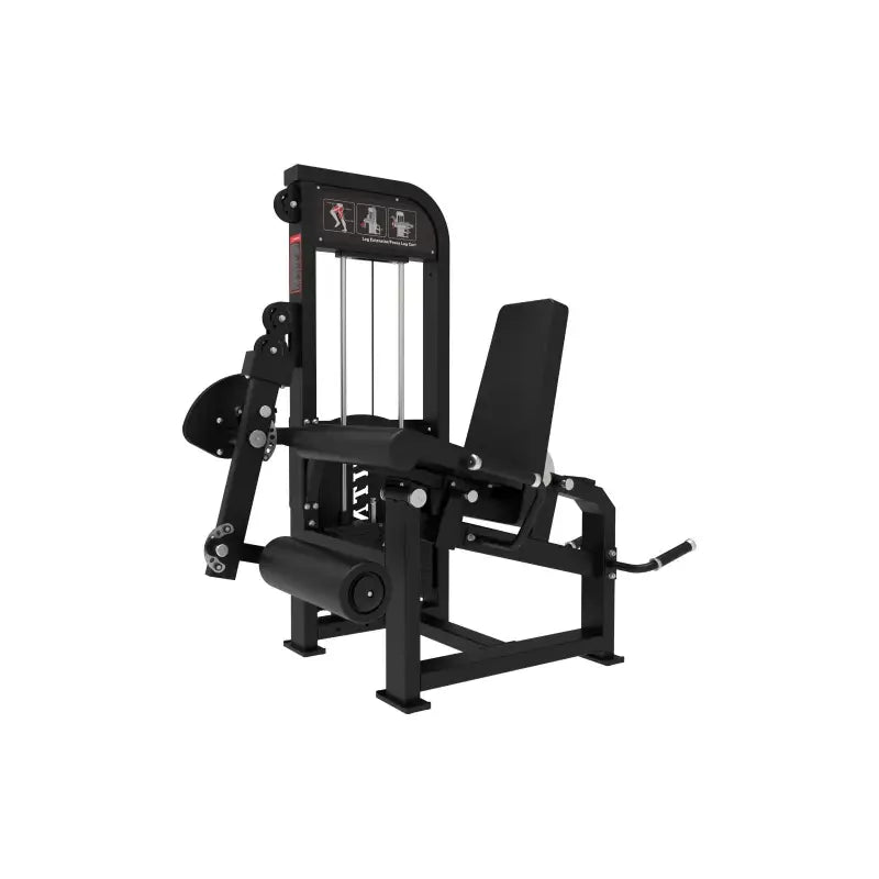 SFE Commercial Prone Leg Curl Machine with Black Leg Extension for Strength Training