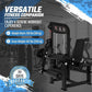SFE Commercial Black Prone Leg Extension and Curl Machine with 250lb weight stack