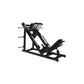 Black leg press machine from SFE Commercial 45 Degree Plate Loaded Leg Press Hack Squat Combo