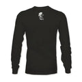 Black long sleeve t-shirt featuring a small skull logo on chest, OG Skull Long Sleeve