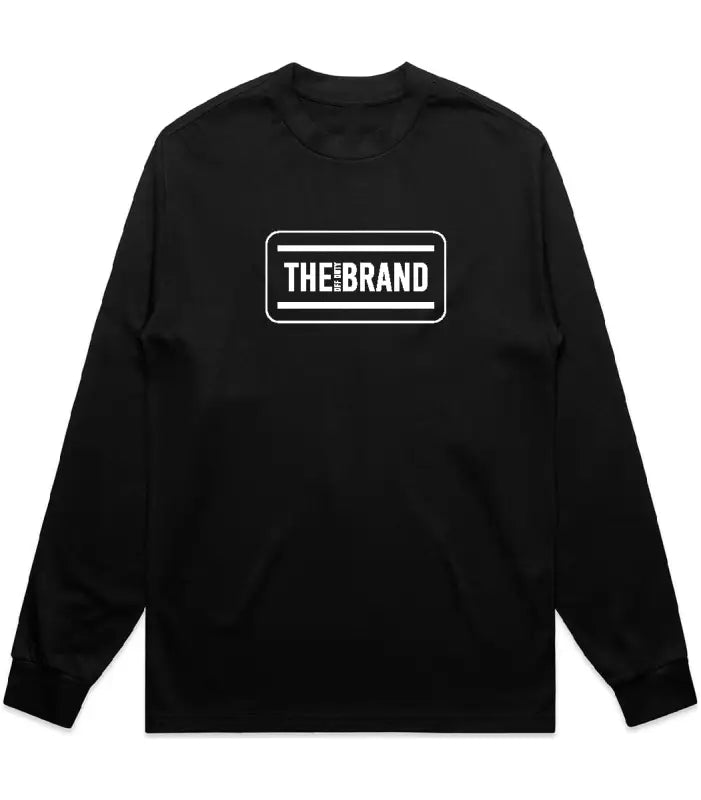 Black long sleeve t-shirt from Classic Collection featuring THEBRAND logo in a frame