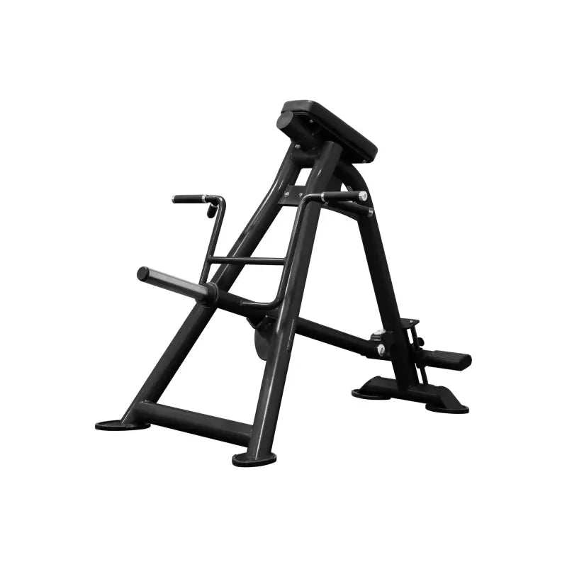 Black weightlifting machine for SFE Standing T-Bar Row, ideal for strength training