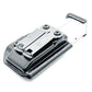 Black magazine holster with metal clip for reliable magazine retention, ideal for first responders