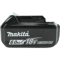 Black Makita 18V 6.0Ah Lithium-Ion Battery Pack for Makita BL1860B 18V LXT® tools