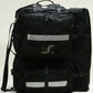Black medical backpack made of ballistic nylon with ample storage space for first responders