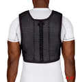 Black mesh Maxx-Dri Vest 4.0 with adjustable fit worn over a white t-shirt