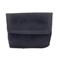 Black mesh storage pocket with flap for Firefighter EMS EMT gloves pouch nylon
