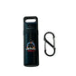 Black metal container with carabiner for In&Out GOAT Firefighter Swipe Tool for Doors