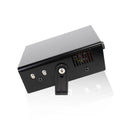 Black metal electronic device for Whelen 295HFSC9 dual siren used by first responders and firefighters