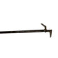 Black metal fire hook for NY Style Roof Hook – 5 ft, durable style roof hook