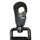 Black metal swivel clip with highly reflective nylon webbing on Firefighter Gloveleash 2