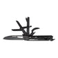 Black multi-tool with various implements for Gerber Gear 1064401 Armbar Scout Green, limited lifetime warranty