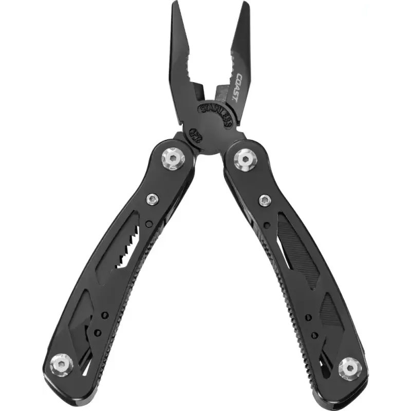 Black Coast CT225 Multi-tool pliers featuring versatile folding components