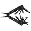 Black Gerber Gear multi-tool with pliers, ideal for first responders and firefighters