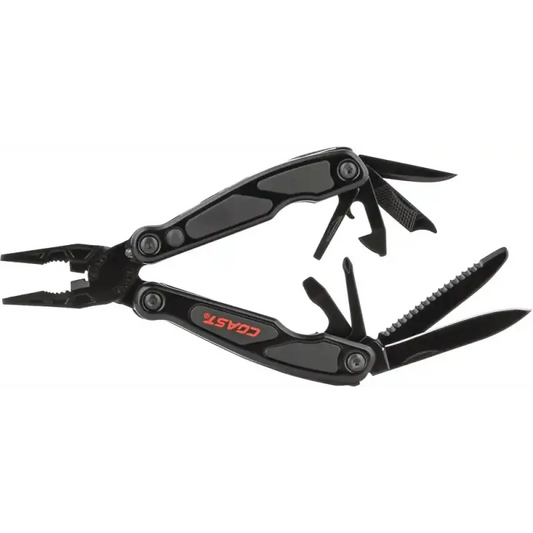 Black COAST LED135 LED Micro-Pliers C2899B with versatile folding implements