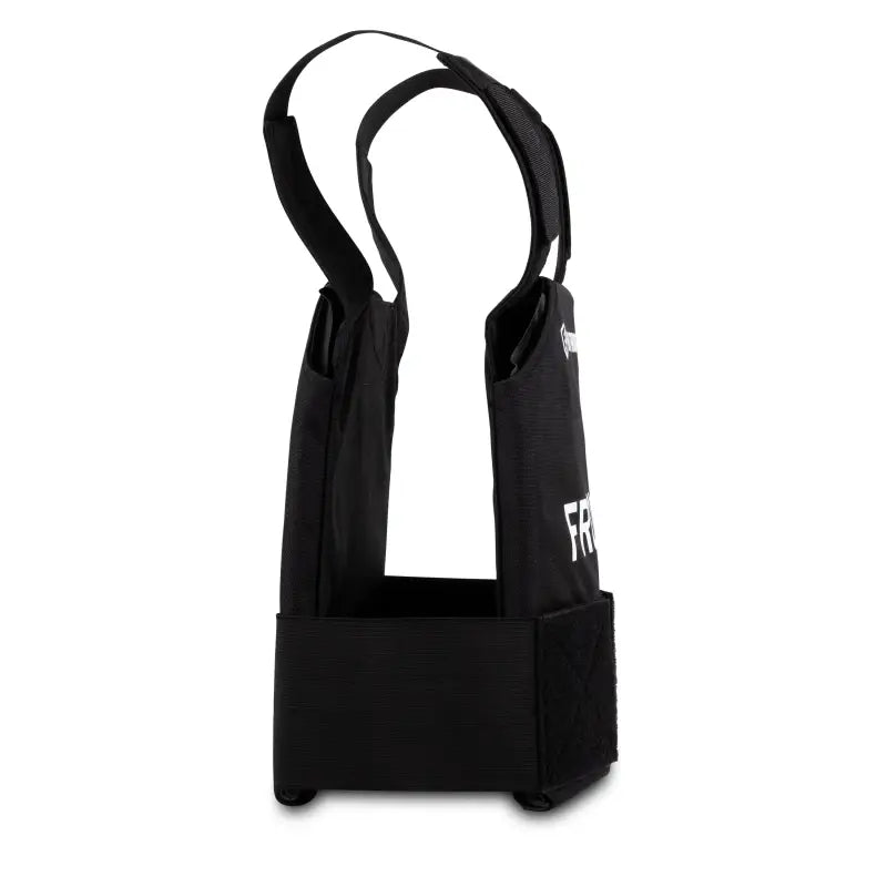 Black neoprene shoulder holster with adjustable straps for ProtectVest® L3 Air lightweight level III