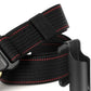 Black nylon belt with red stitching for Engineered Plastic Clip-on Holster M5Gen3