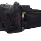 Black nylon fanny pack EMT with multiple zippered compartments for paramedic use