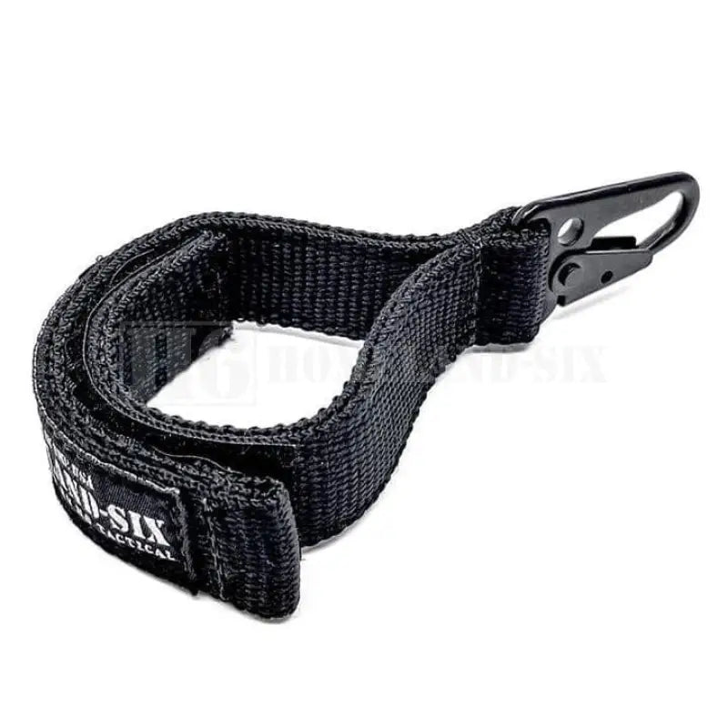 Black nylon strap with plastic clip for Frontline Radio Strap Kit with 3M silver reflective