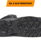 Black oil and slip-resistant boot sole on STEALTH FORCE 6’’ Tactical Work Boots for First Responders