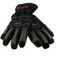 Black and olive green MK-1 Structural Firefighting Glove with Kevlar Knit Protection