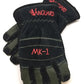 Black and olive green MK-1 Structural Firefighting Glove with Kevlar Knit Protection