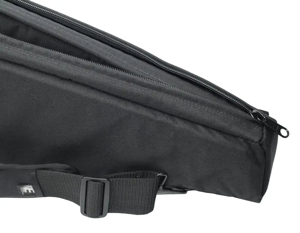 Black padded carrying case with adjustable strap for Assault Systems Tactical Rifle Case