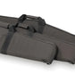 Black padded rifle case with compartments, perfect for scoped rifle cases and gun cases