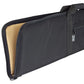 Black padded rifle case with carrying strap for scoped rifle, ideal gun case