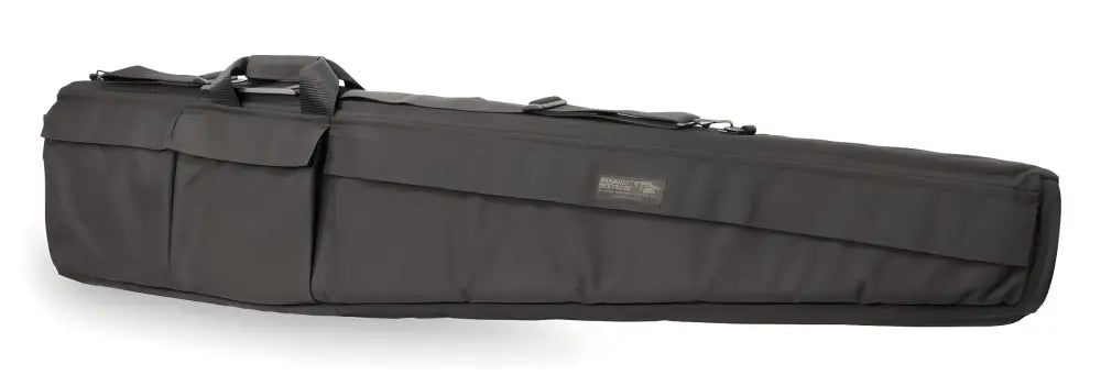 Black padded Assault Systems Special Weapons Case with carrying straps for secure transport