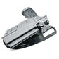 Black Sig Sauer P365-XMacro in holster for duty or competition use