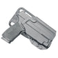 Black P365 X-Macro pistol in a holster compatible with Streamlight TLR-7 and TLR-7 HL-X