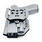Black pistol holster for Glock 17 with TLR-7 HL-X Streamlight TLR-7 HL-X OWB holster