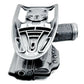 Black pistol holster with gray mounting bracket for Sig Sauer P365-FUSE and Streamlight TLR-7 by Four Brothers Holsters