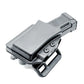 Black Sig Sauer MPX magazine holster with pistol and magazine for concealed carry