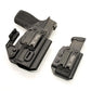 Black P365-XMacro inside waistband gas pedal holster with magazine carrier for Sig P365-XMACRO