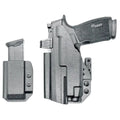Black inside waistband Sig P365-XMACRO holster with magazine carrier for Four Brothers