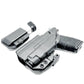 Black inside waistband pistol holster and magazine carrier for Springfield Hellcat Pro
