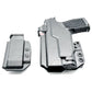 Black pistol holster and magazine carrier for P365 series with Streamlight TLR-7 by Four Brothers Holsters
